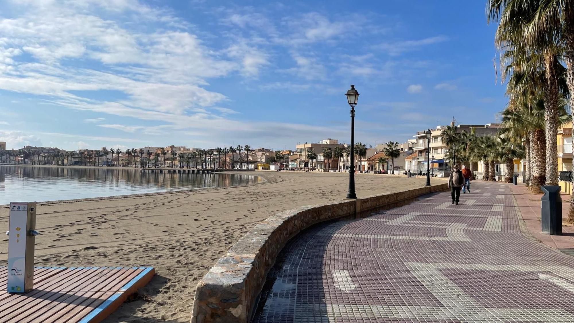 Charming Beachfront Apartment 무르시아 외부 사진