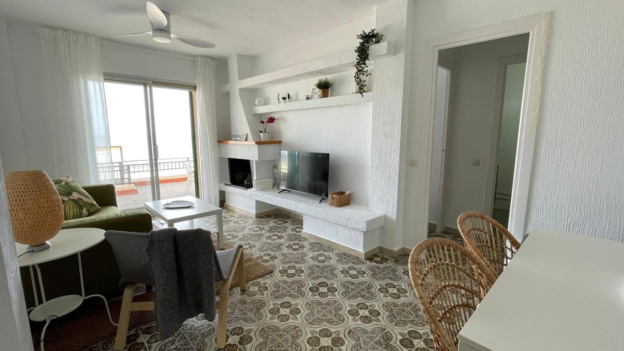Charming Beachfront Apartment 무르시아 외부 사진