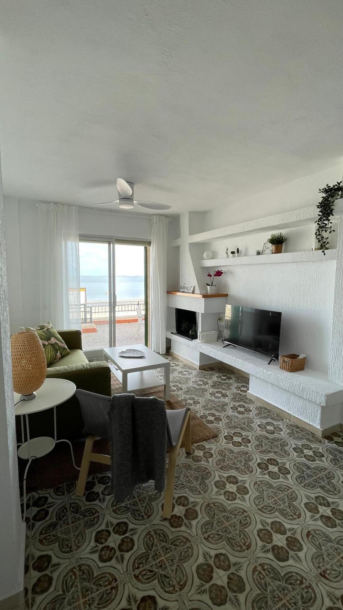 Charming Beachfront Apartment 무르시아 외부 사진