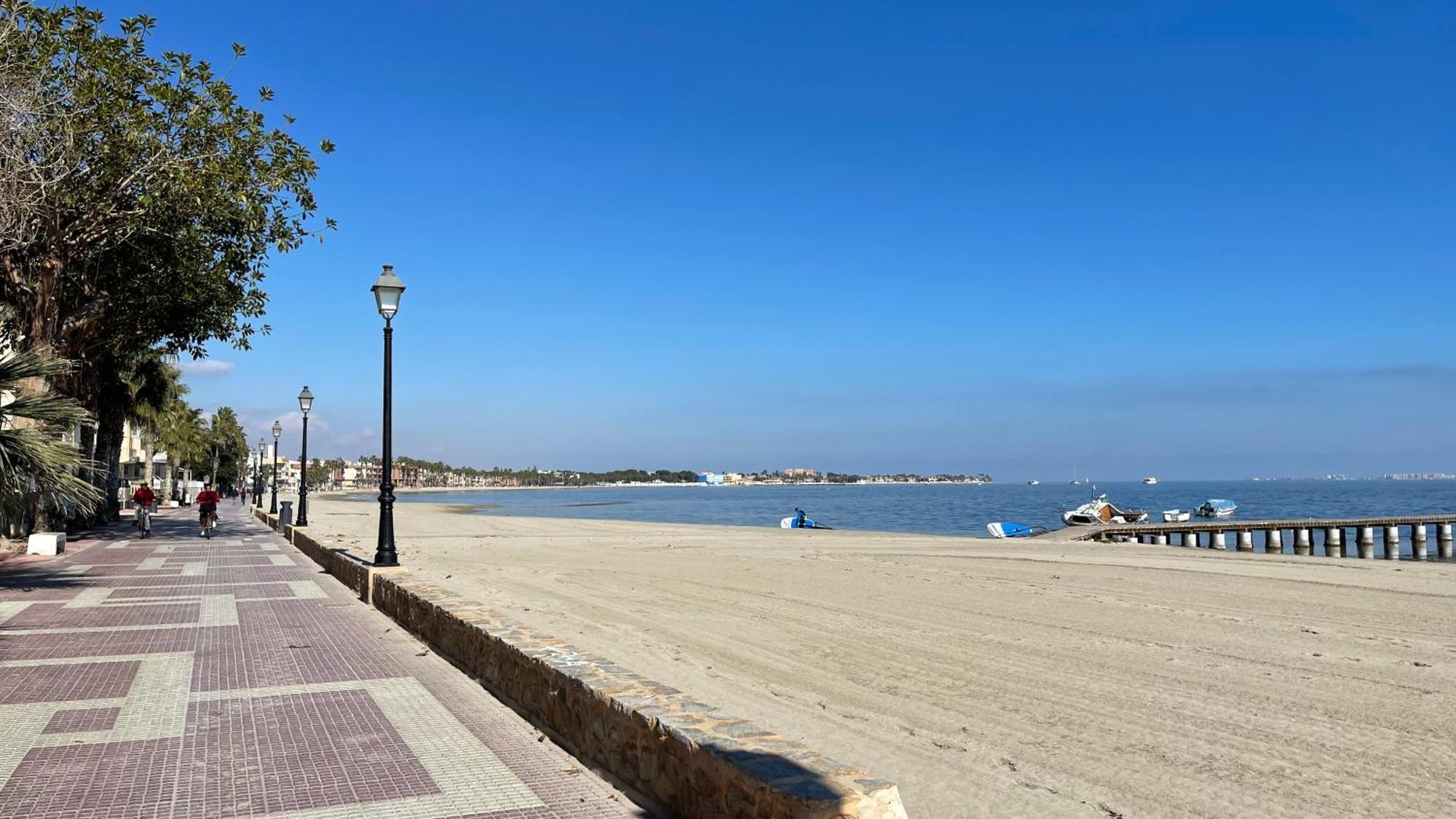 Charming Beachfront Apartment 무르시아 외부 사진